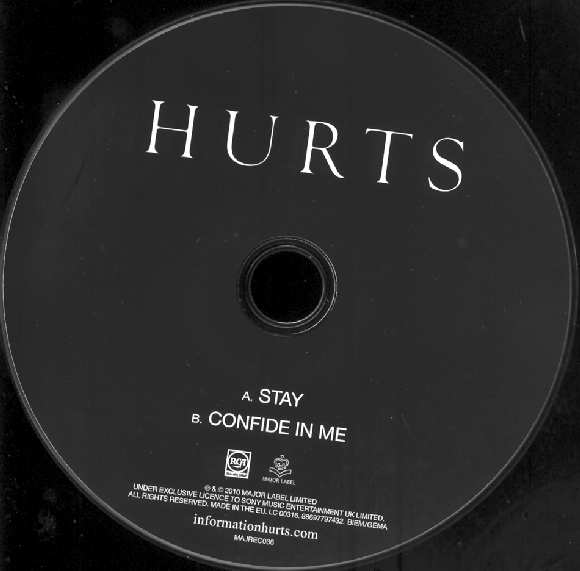 HURTS STAY CD