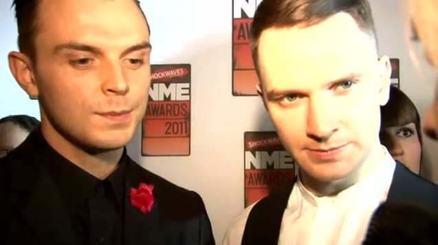 HURTS INTERVIEW NME AWARDS RED CARPET 2011